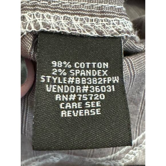 Buckle Black Standard Fit Snap Button Long Sz L Gray Western Cowboy Rodeo - Picture 8 of 9